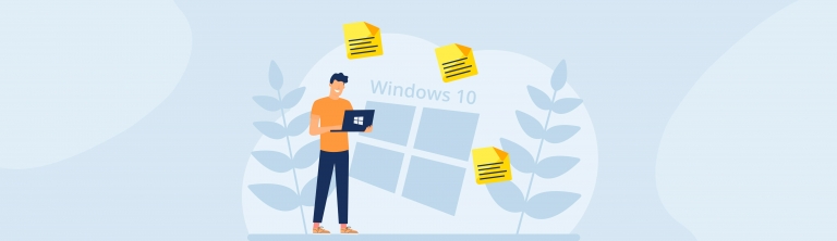 Recover deleted sticky notes on Windows 10