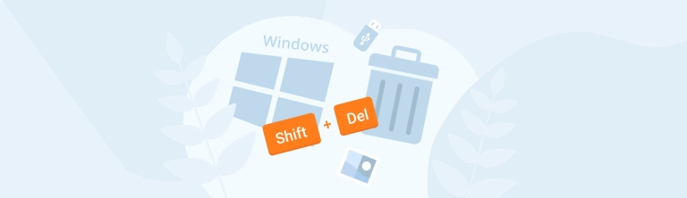 recover shift deleted files