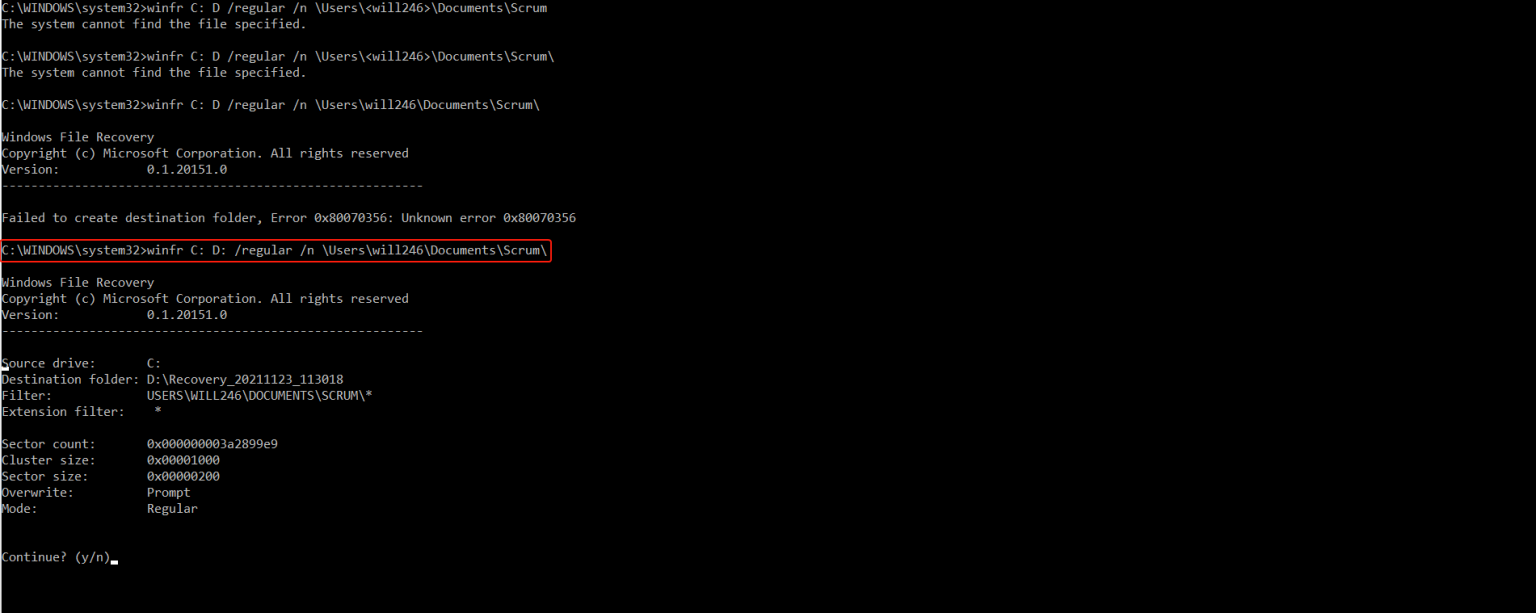 How to Recover Deleted Files Using Command Prompt [Windows 10]