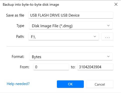 usb recovery disk drill clone settings