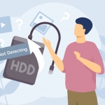 recover data from hard disk which is not detecting