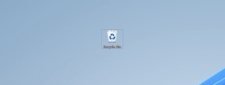 recycle bin icon desktop