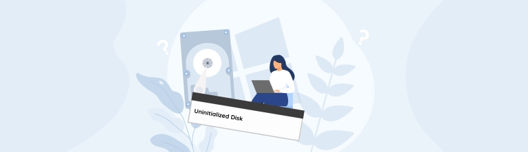 recover data from uninitialized disk