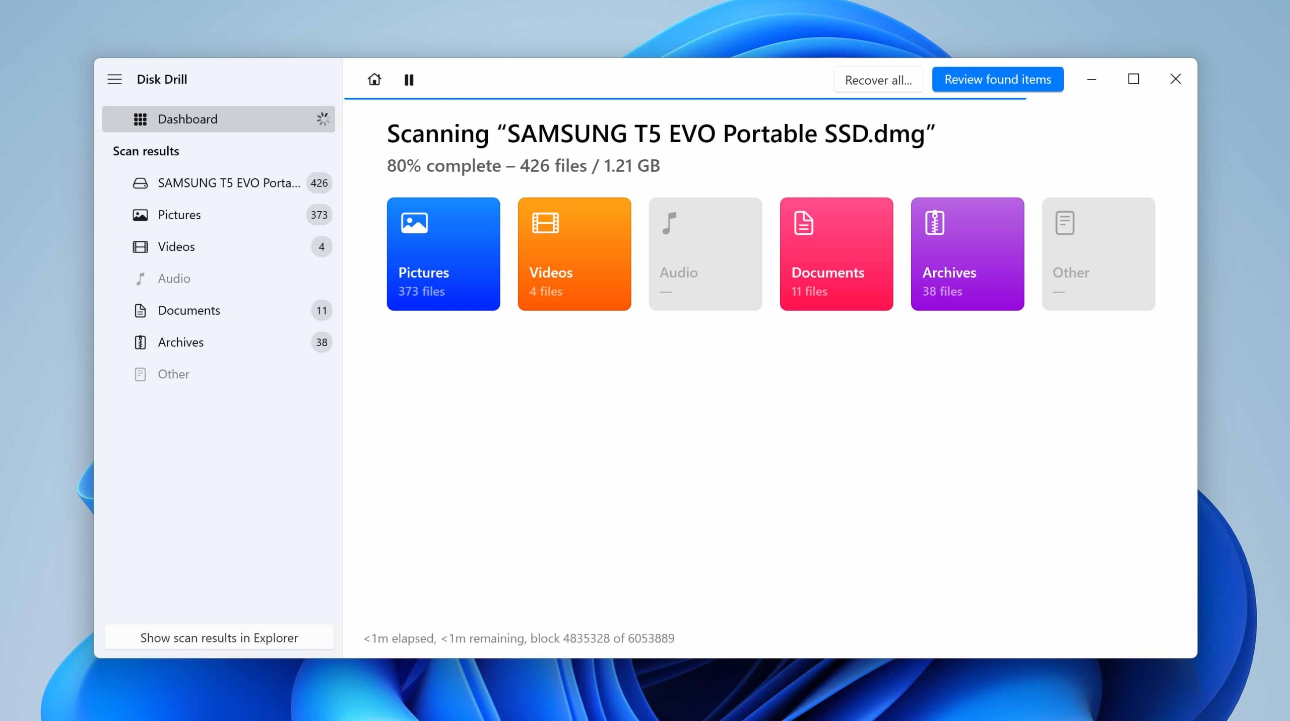 scanning process