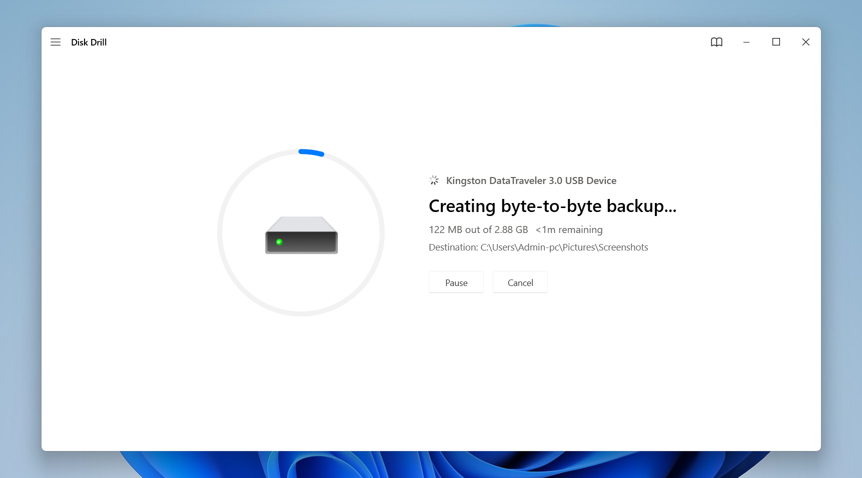 backup process
