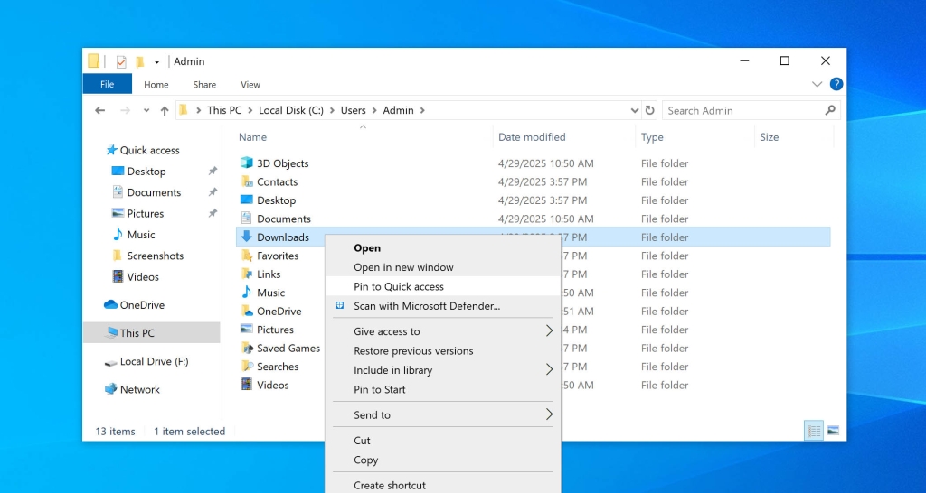 How to Recover Deleted Download Files and Folder on Windows
